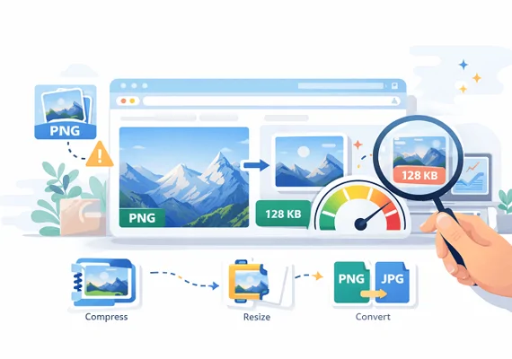 بهبود عملکرد وب‌سایت با بهینه‌سازی تصاویر